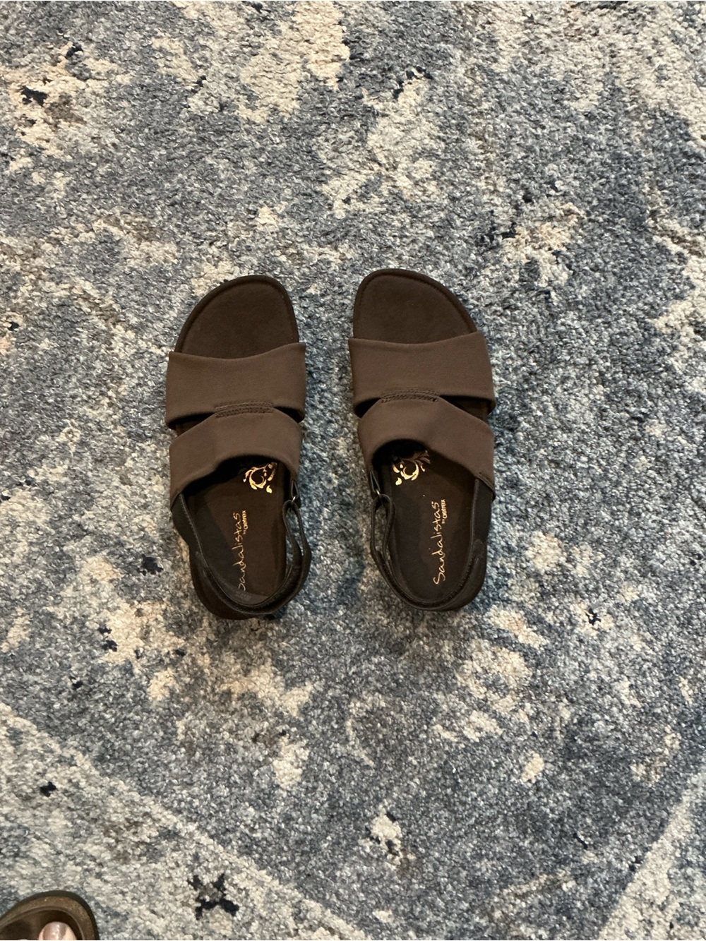 Sandalslife Black Strappy Slingback Sandals
